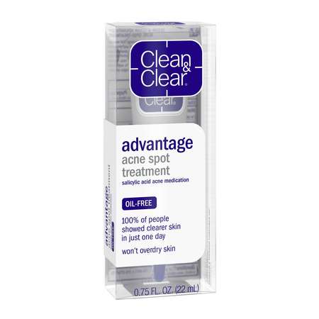 CLEAN & CLEAR Clean & Clear Advantage Acne Spot Treatment .75 oz., PK24 1003991